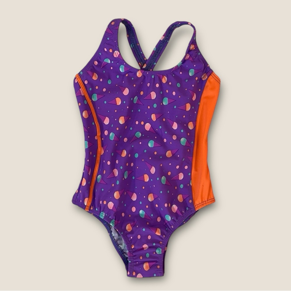 TQTA - Girls One Piece Swimsuit.